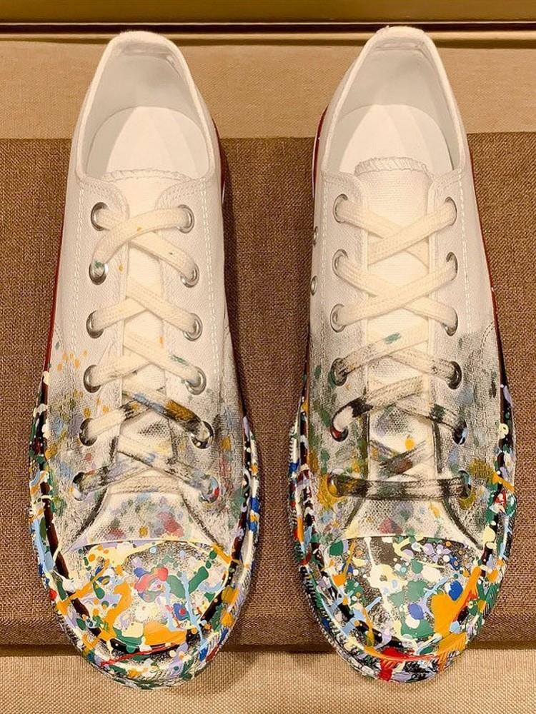 Womens Spring New Lace-Up Pain - Street Fashion Styles のレビューと価格