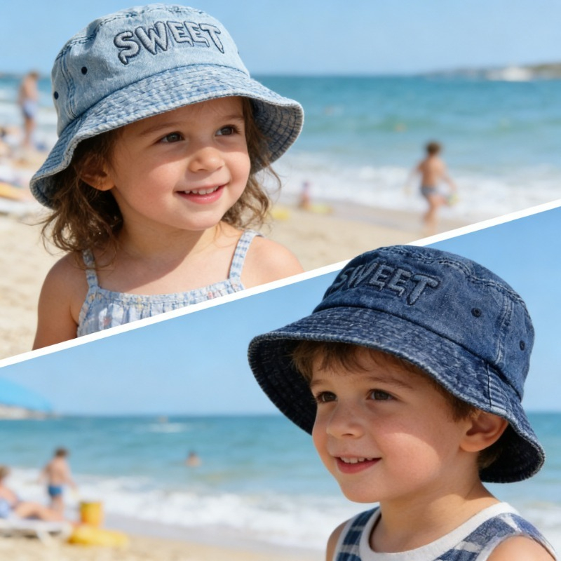 Japanese Retro Kids Bucket Hat - Street Fashion In Japanese のレビューと価格