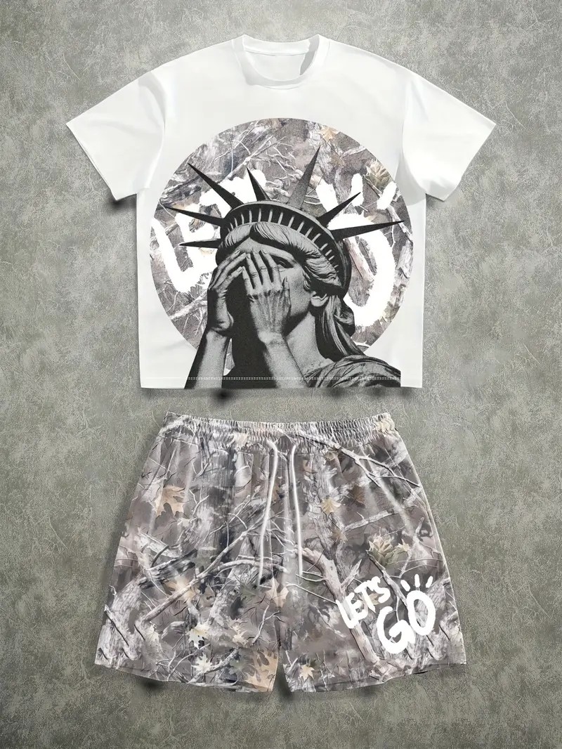 The 2026 Summer New men's Set  - Street Fashion China のレビューと価格
