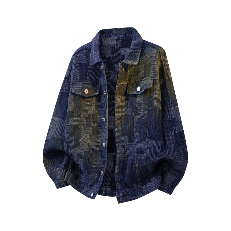 2026 Spring Men Washed Denim J - Street Fashion Couple のレビューと価格