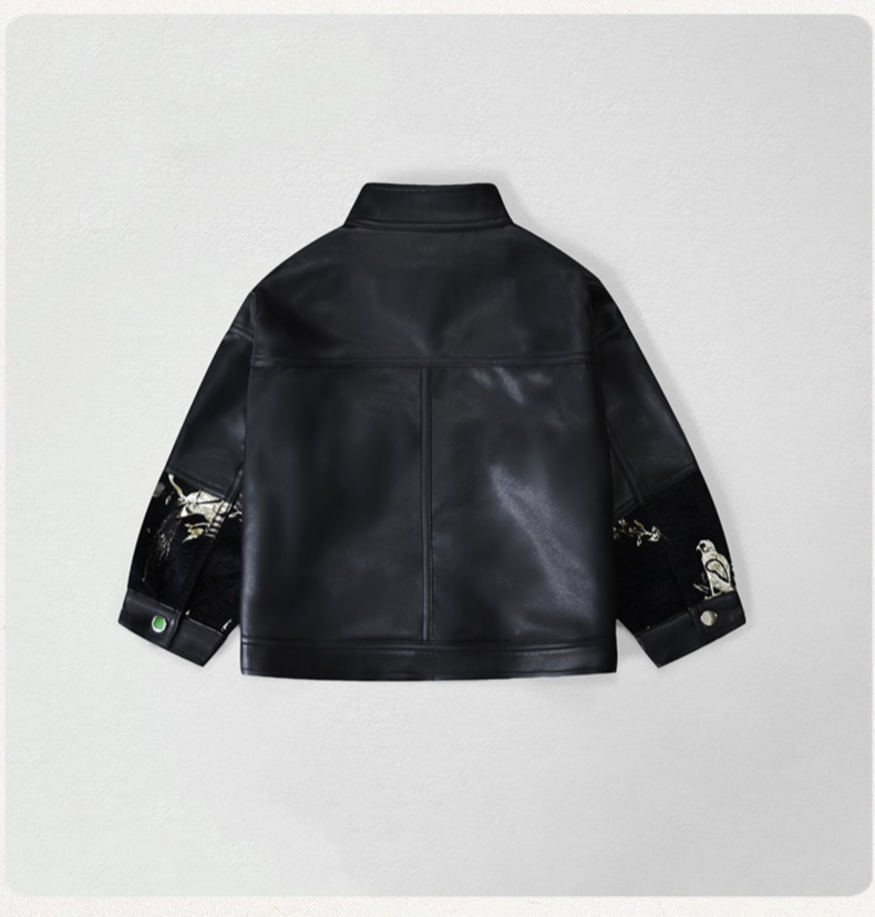 Gentleman Kids Embroidery Moto - Street Fashion News のレビューと価格