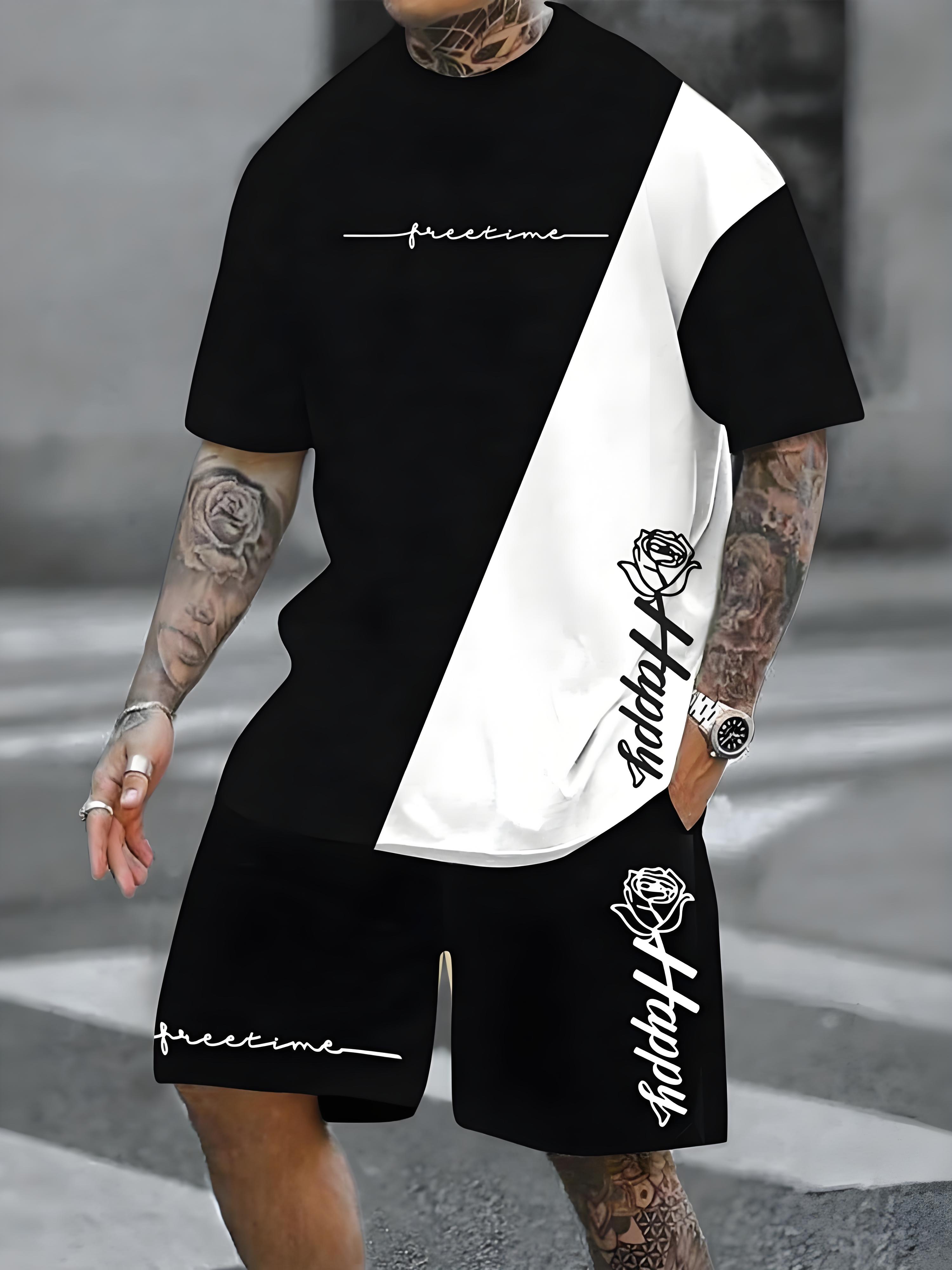 New Plus Size Men's T-shirt An - Street Fashion News のレビューと価格