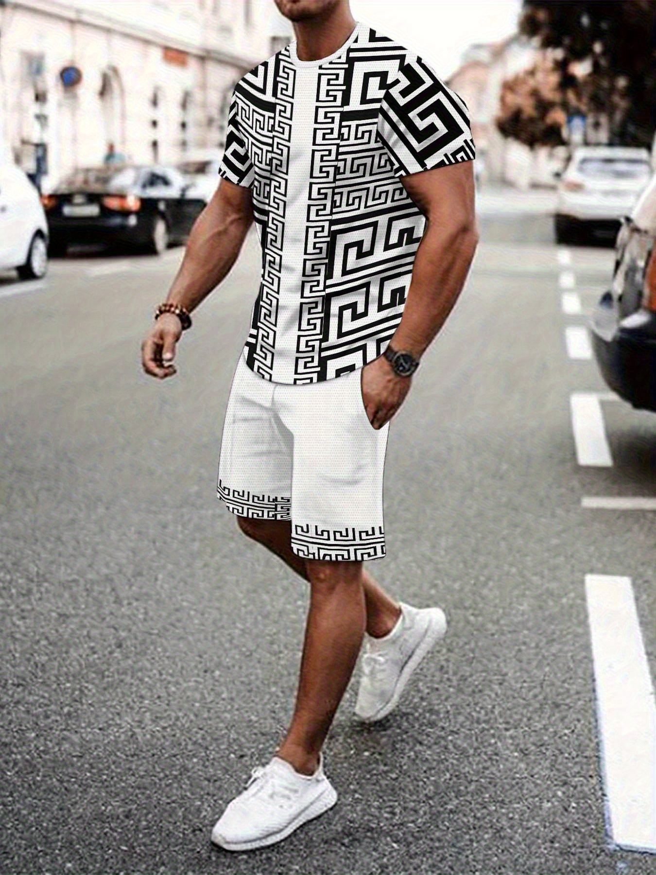New Plus Size Men's T-shirt An - Street Fashion News のレビューと価格