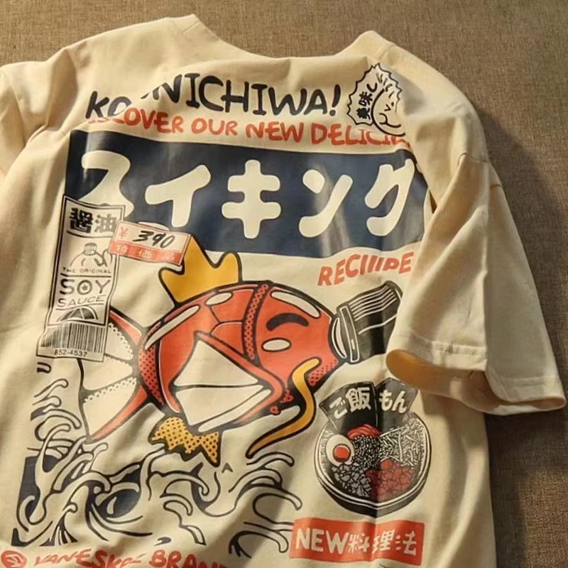 New Japanese Street T-shirt, M - Street Fashion In Japanese のレビューと価格
