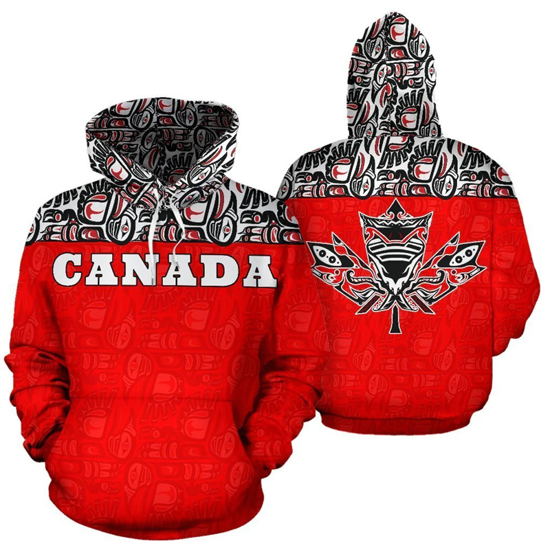 Canada Flag Always In Me 3d Pr - Street Fashion Canada のレビューと価格