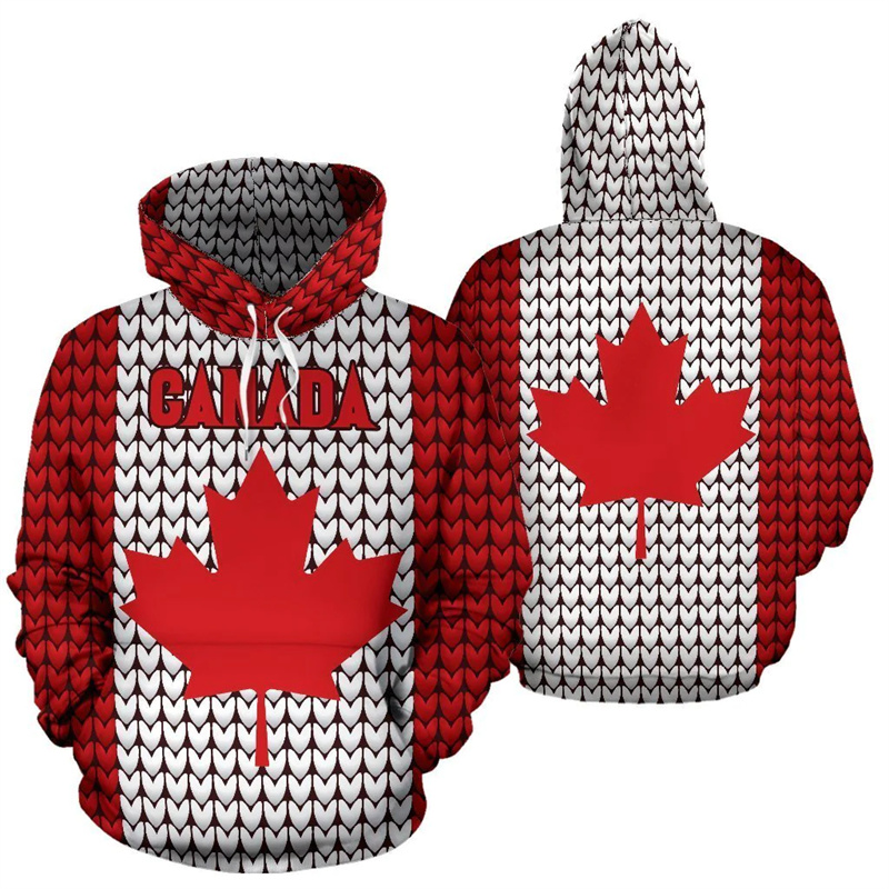 Canada Flag Always In Me 3d Pr - Street Fashion Canada のレビューと価格