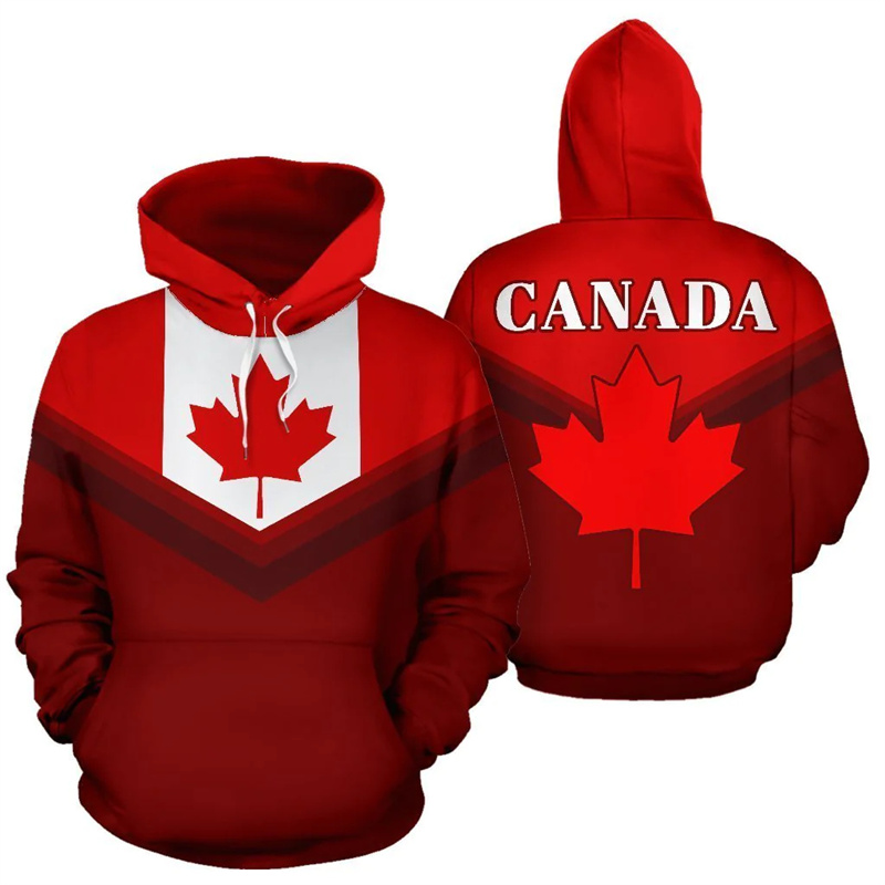 Canada Flag Always In Me 3d Pr - Street Fashion Canada のレビューと価格