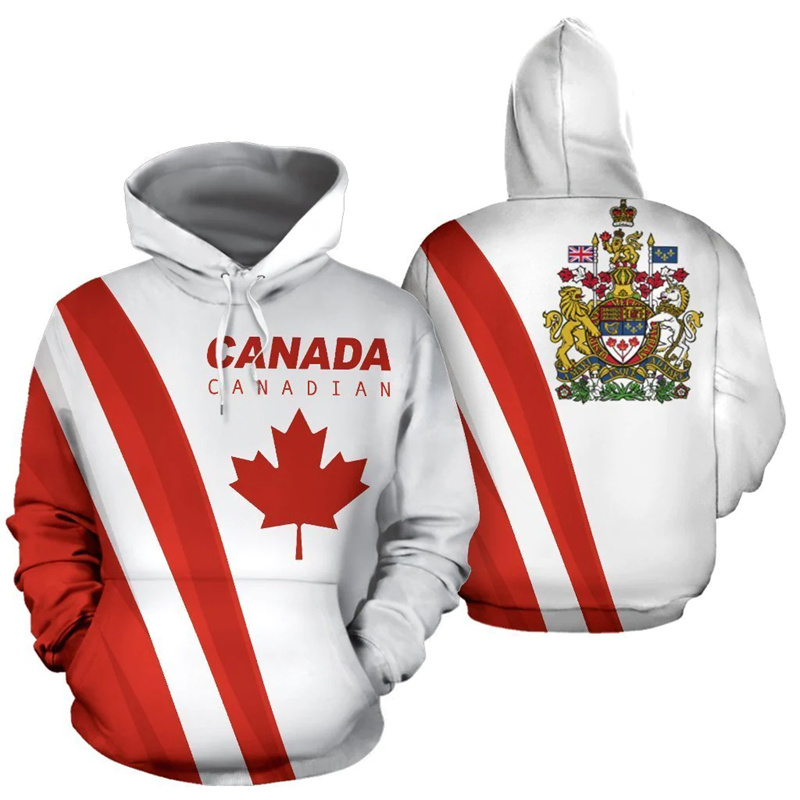 Canada Flag Always In Me 3d Pr - Street Fashion Canada のレビューと価格