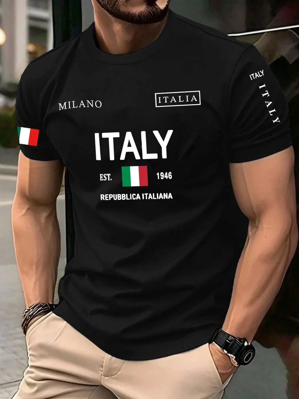 European and American men's su - Street Fashion Milan のレビューと価格