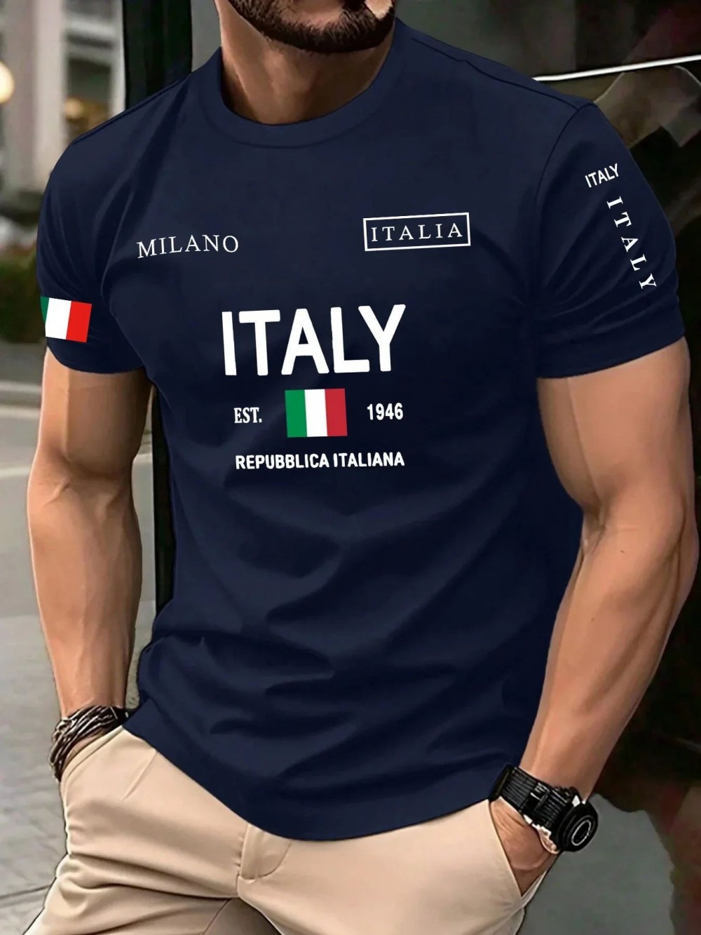 European and American men's su - Street Fashion Milan のレビューと価格