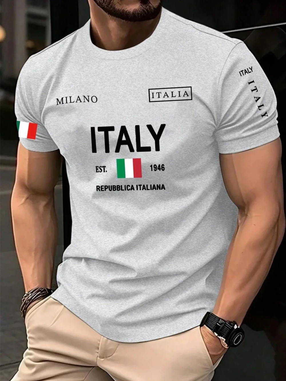 European and American men's su - Street Fashion Milan のレビューと価格