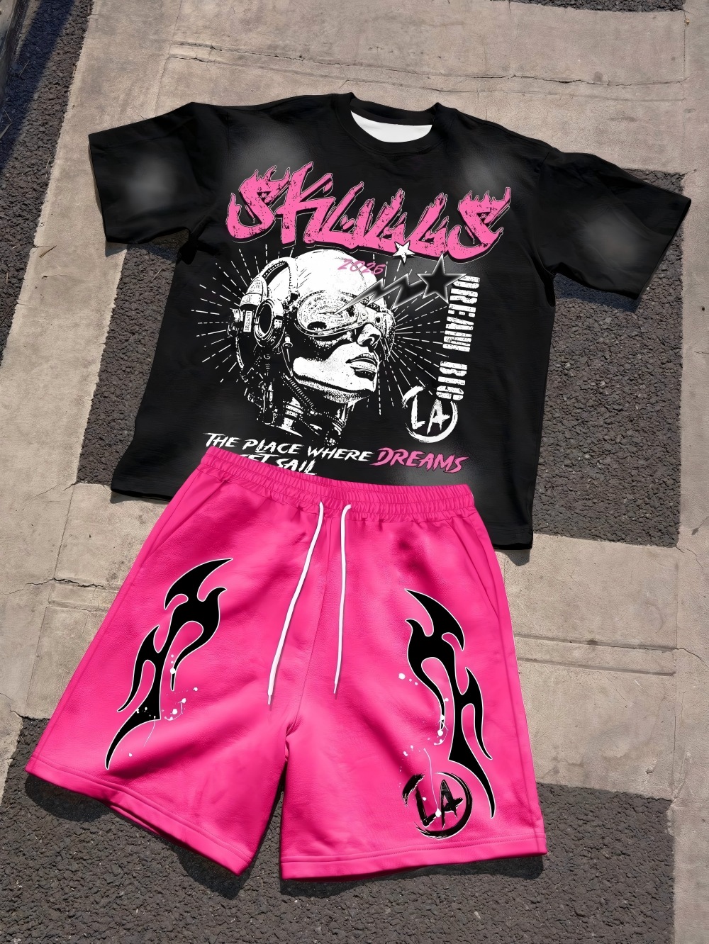 2026 Summer New Men's Short-Sl - Street Fashion China のレビューと価格