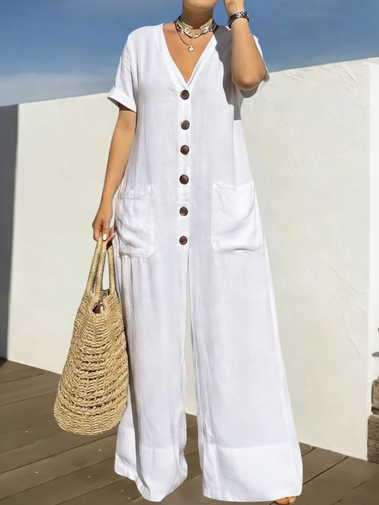 Plus Size Women Clothes Jumpsu - Street Fashion News のレビューと価格