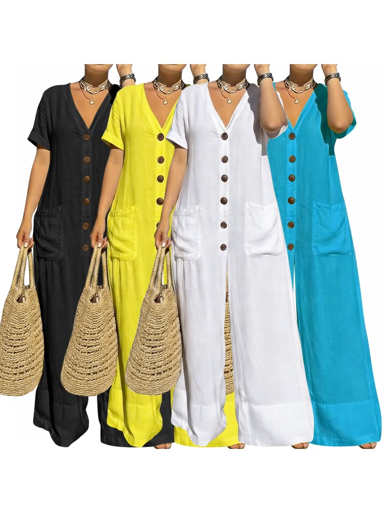 Plus Size Women Clothes Jumpsu - Street Fashion News のレビューと価格