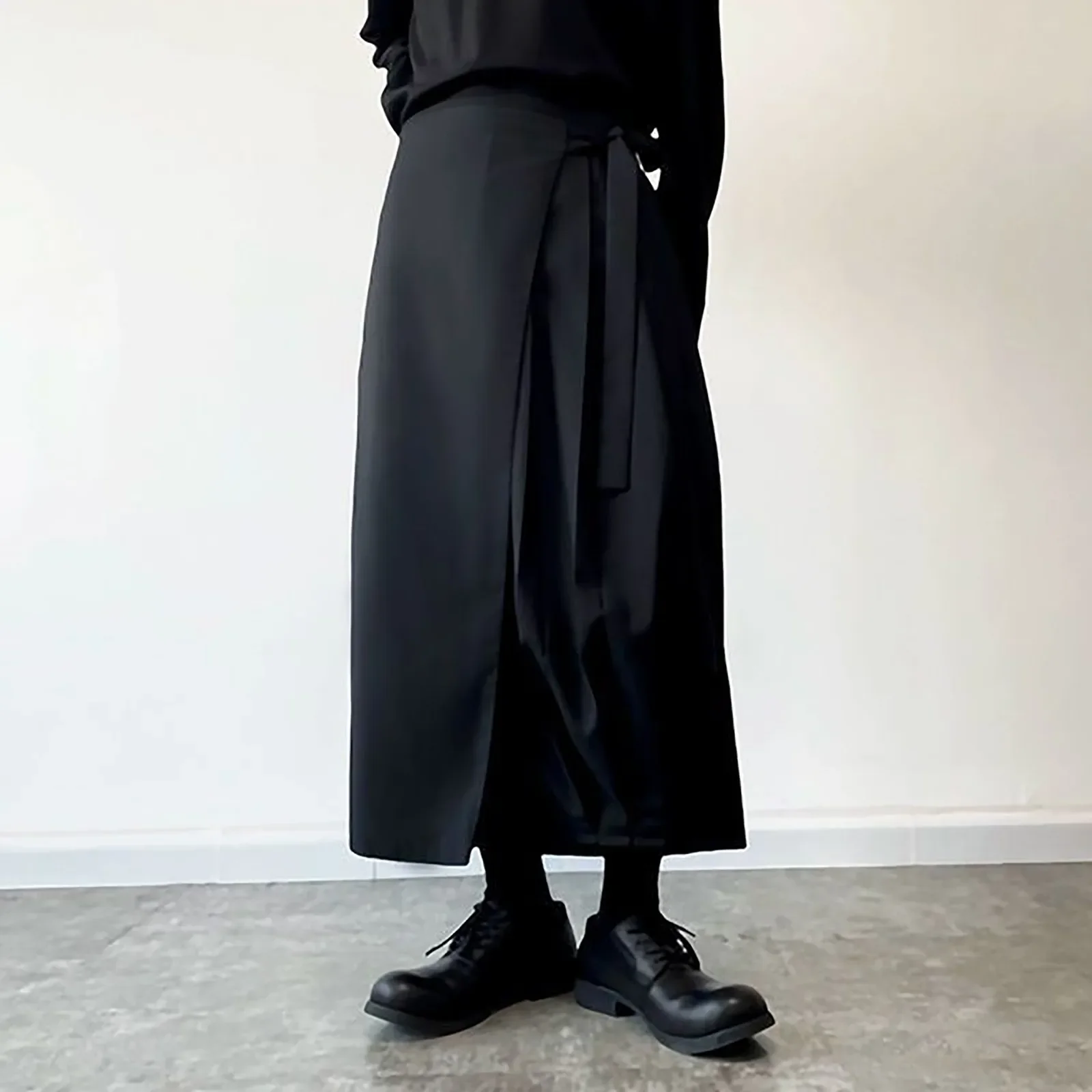 Retro Dark Style Men's Skirt P - Street Fashion In Japanese のレビューと価格
