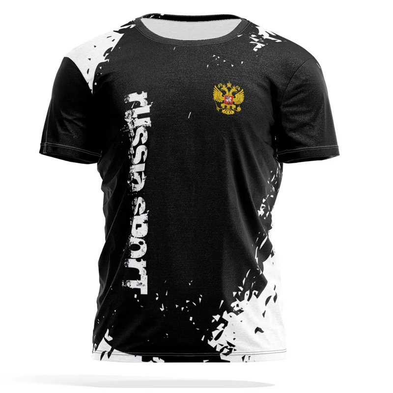 Russian National Emblem Print  - Street Fashion Russia のレビューと価格