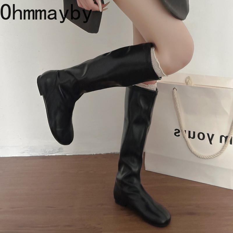Street Style Stretch Women Kne - Street Fashion Korean のレビューと価格