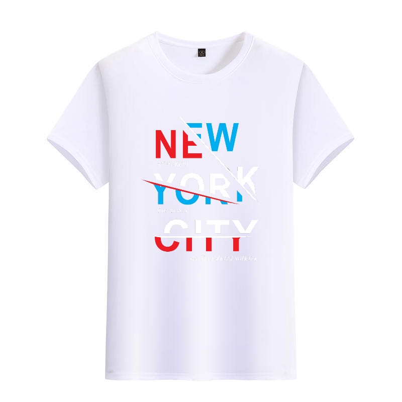 Men's Black Round-Neck Short-S - Street Fashion New York のレビューと価格
