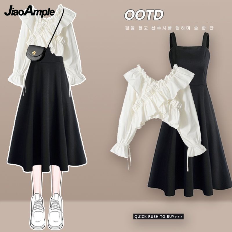 Women's Dress Set 2026 Spring  - Street Fashion Korean のレビューと価格