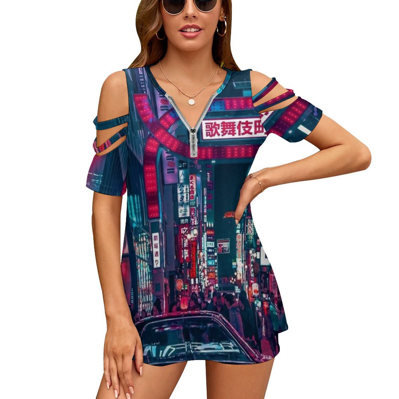 Tokyo Street Women's T-Shirt N - Street Fashion Tokyo のレビューと価格