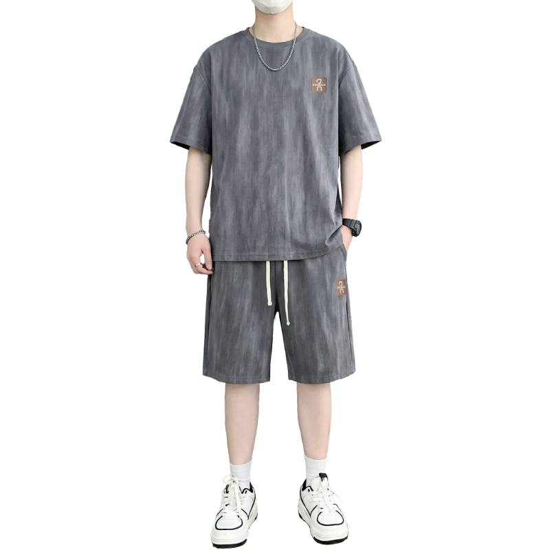 【T-Shirt + 5-Point Shorts】Men' - Street Fashion China のレビューと価格