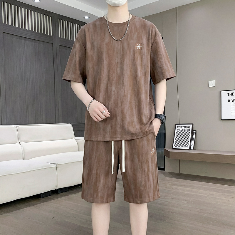 【T-Shirt + 5-Point Shorts】Men' - Street Fashion China のレビューと価格