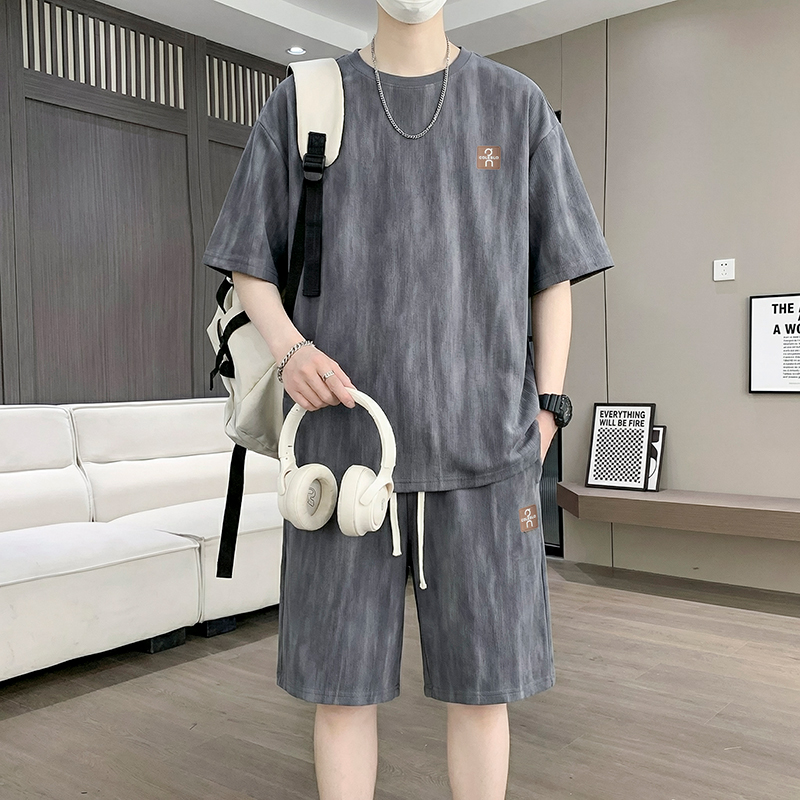 【T-Shirt + 5-Point Shorts】Men' - Street Fashion China のレビューと価格