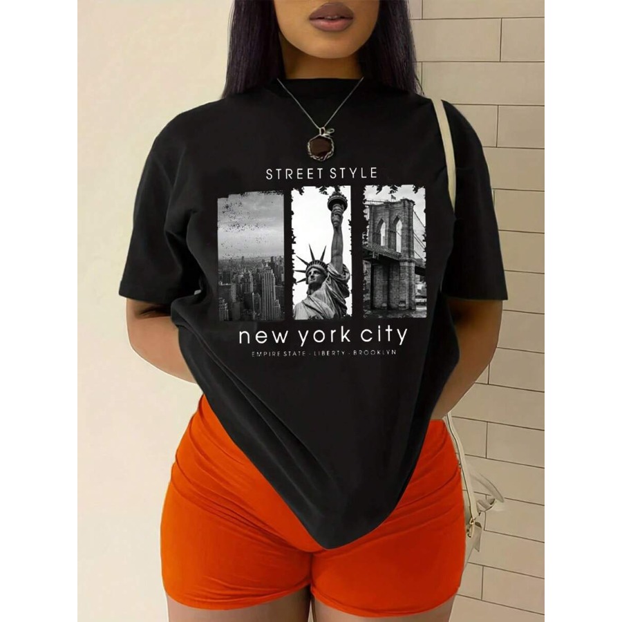 【New style】 Pattern Printed Sh - Street Fashion New York のレビューと価格
