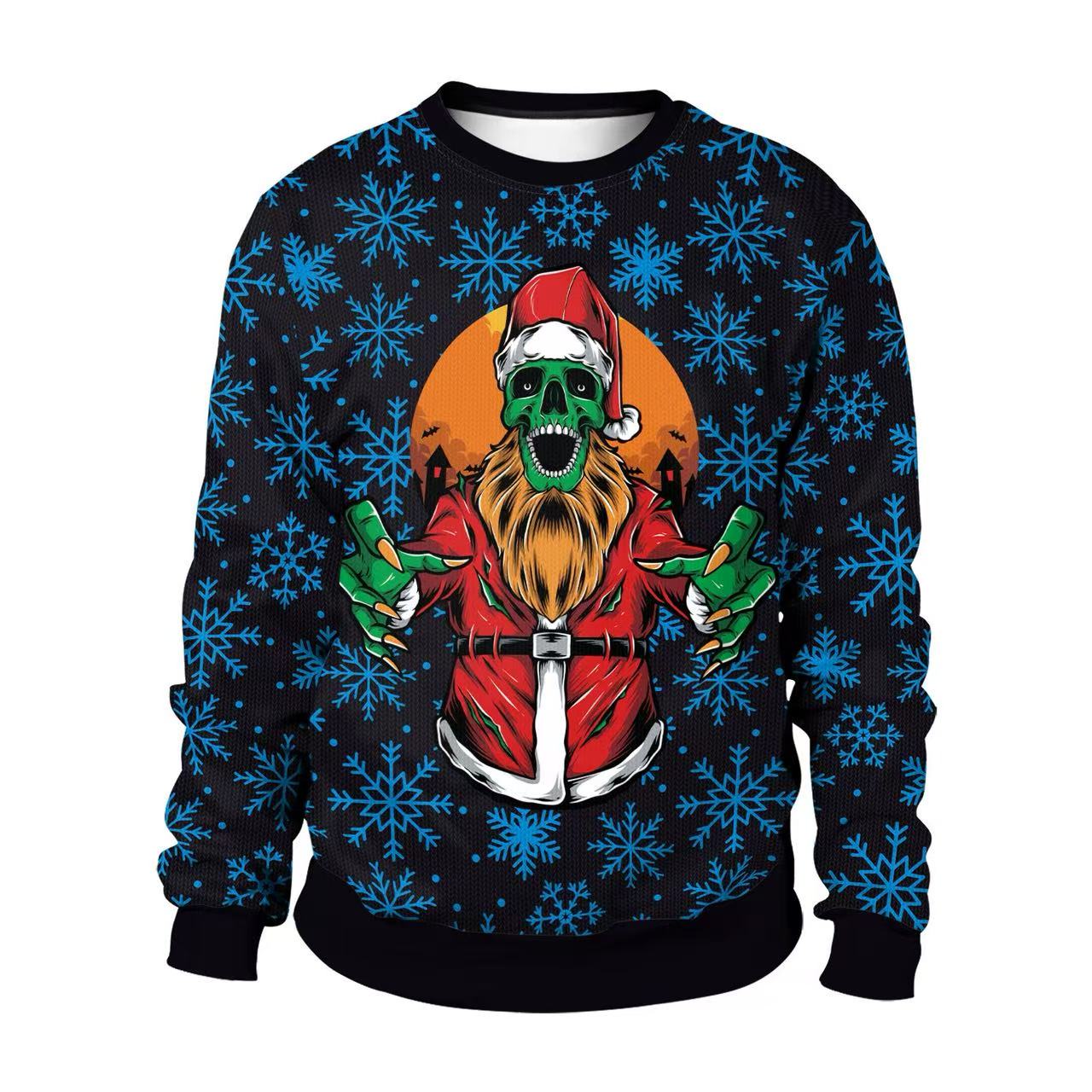 Farm Tractor Ugly Christmas Sw - Oversized Crewneck Fleece のレビューと価格