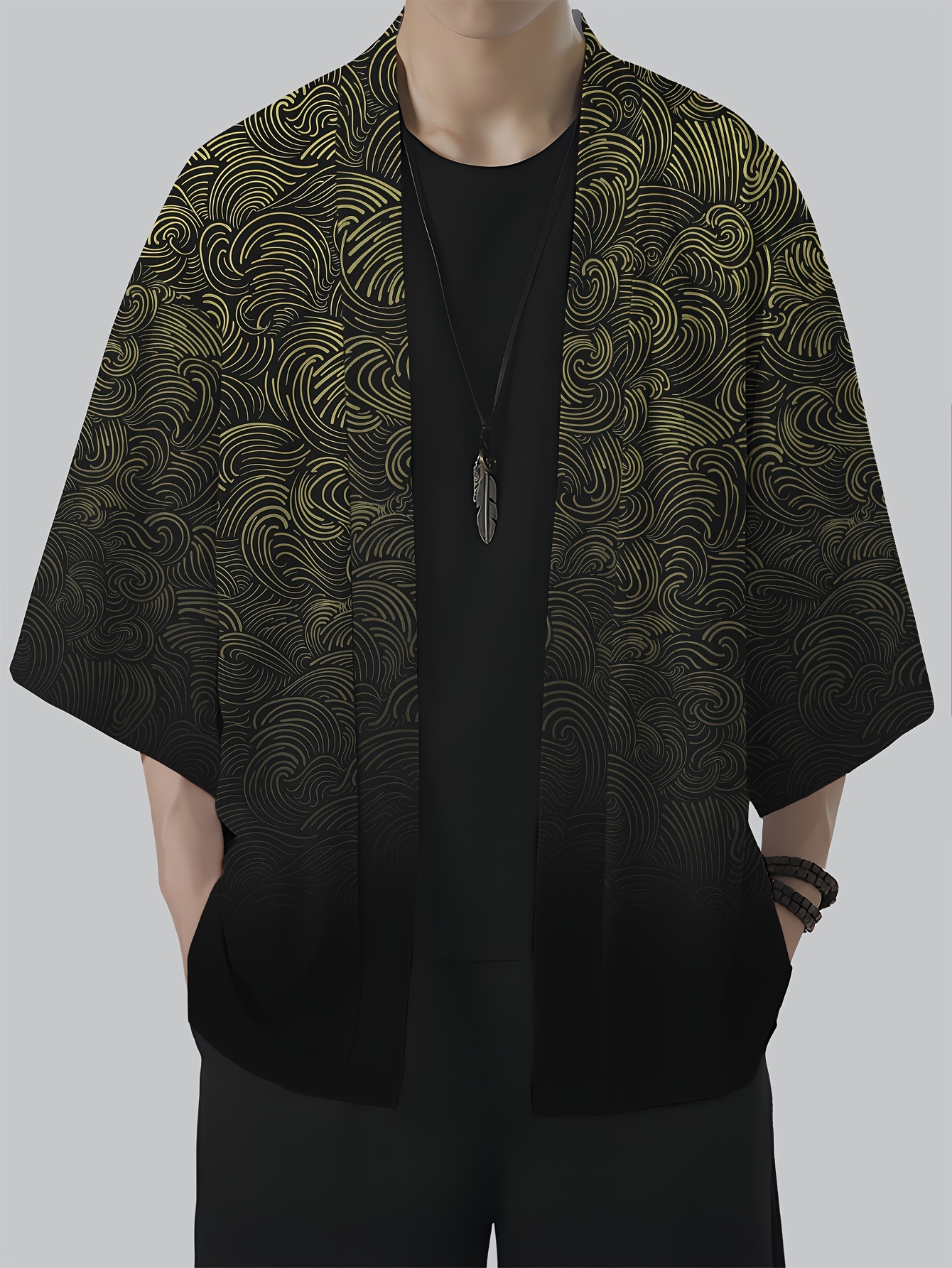 2026 Summer New Men's Kimono 3 - Street Fashion Styles のレビューと価格