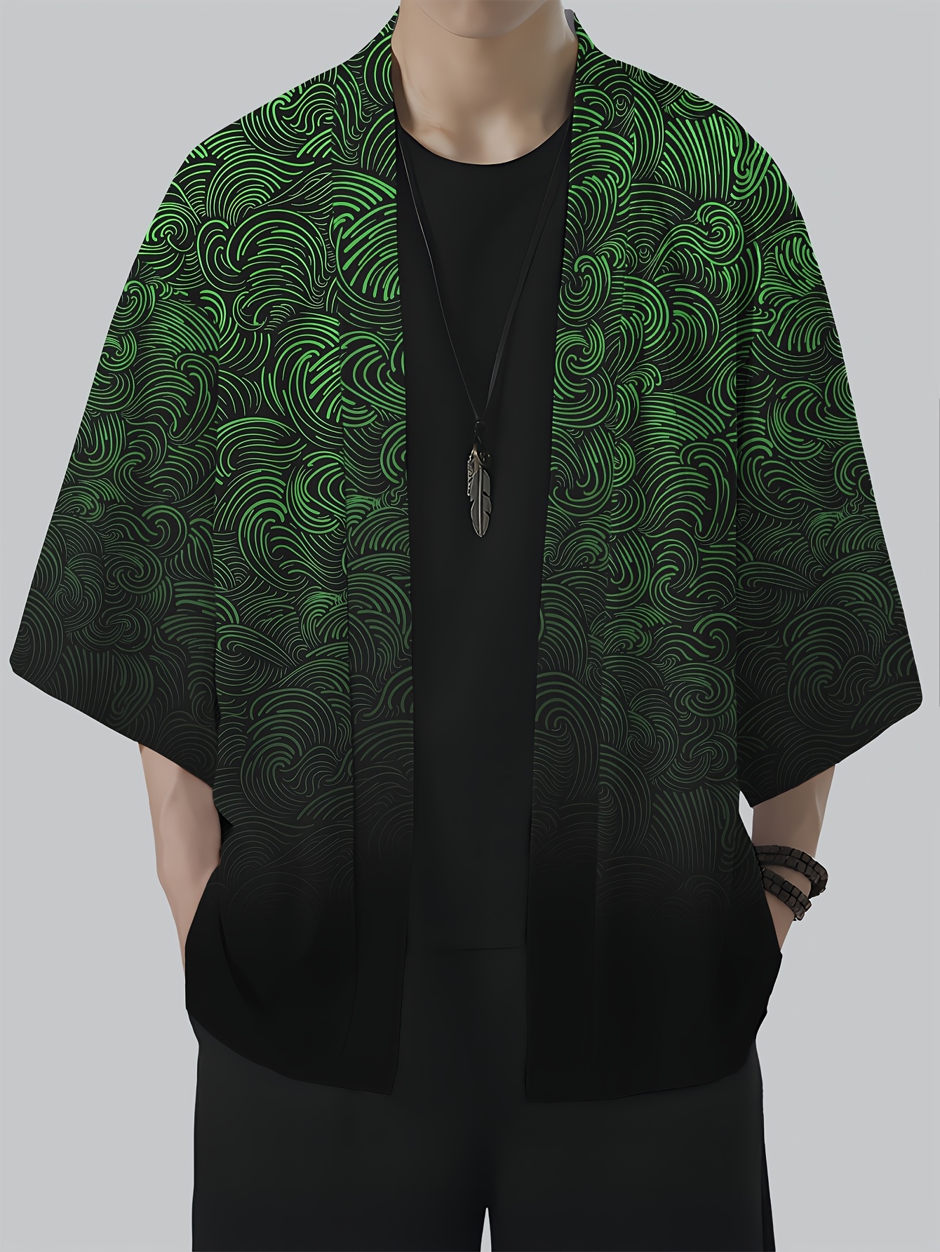 2026 Summer New Men's Kimono 3 - Street Fashion Styles のレビューと価格