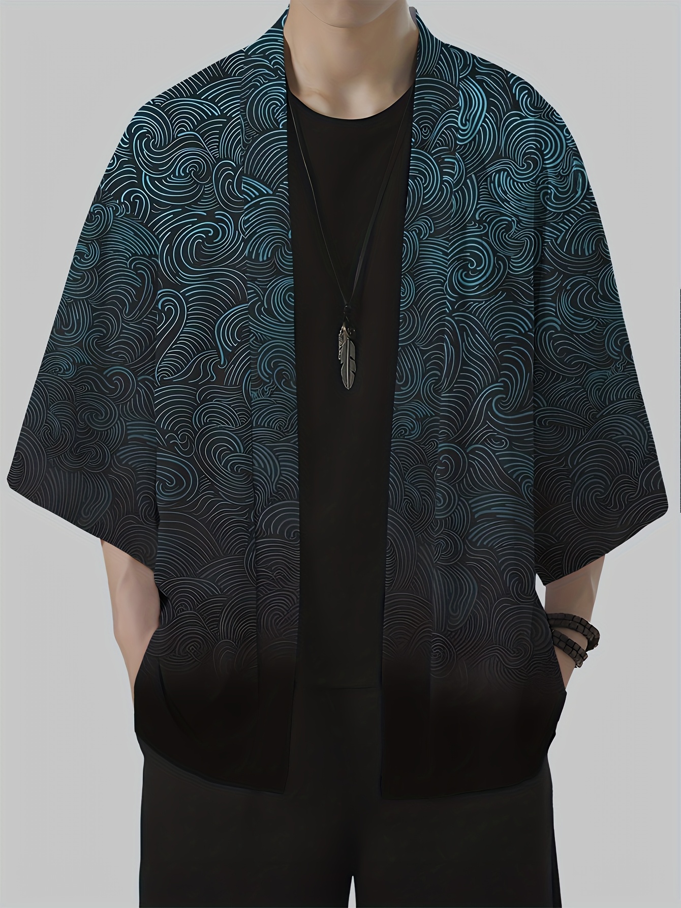 2026 Summer New Men's Kimono 3 - Street Fashion Styles のレビューと価格