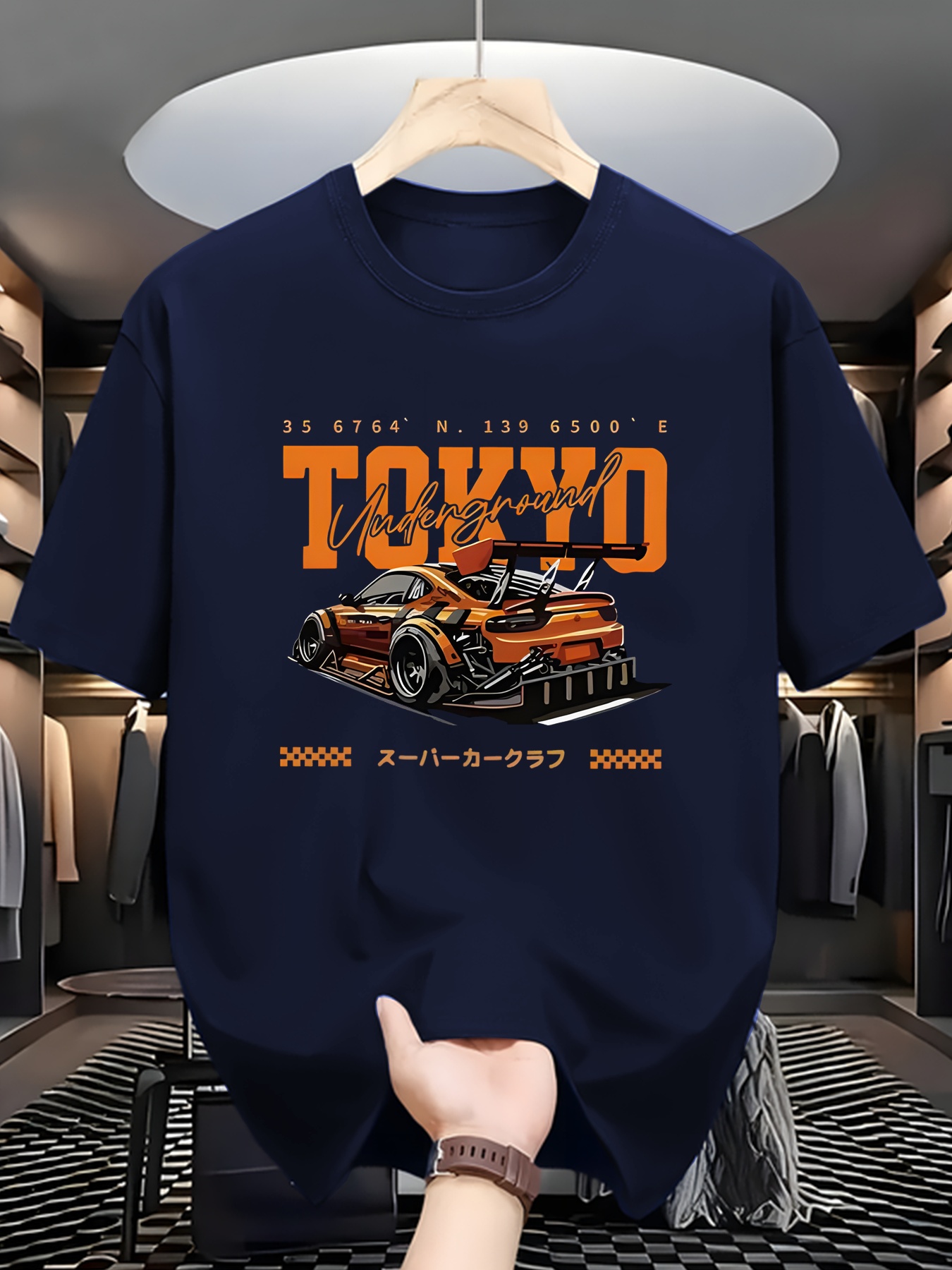 Men's Tokyo JDM Sports Car Gra - Street Fashion Tokyo のレビューと価格