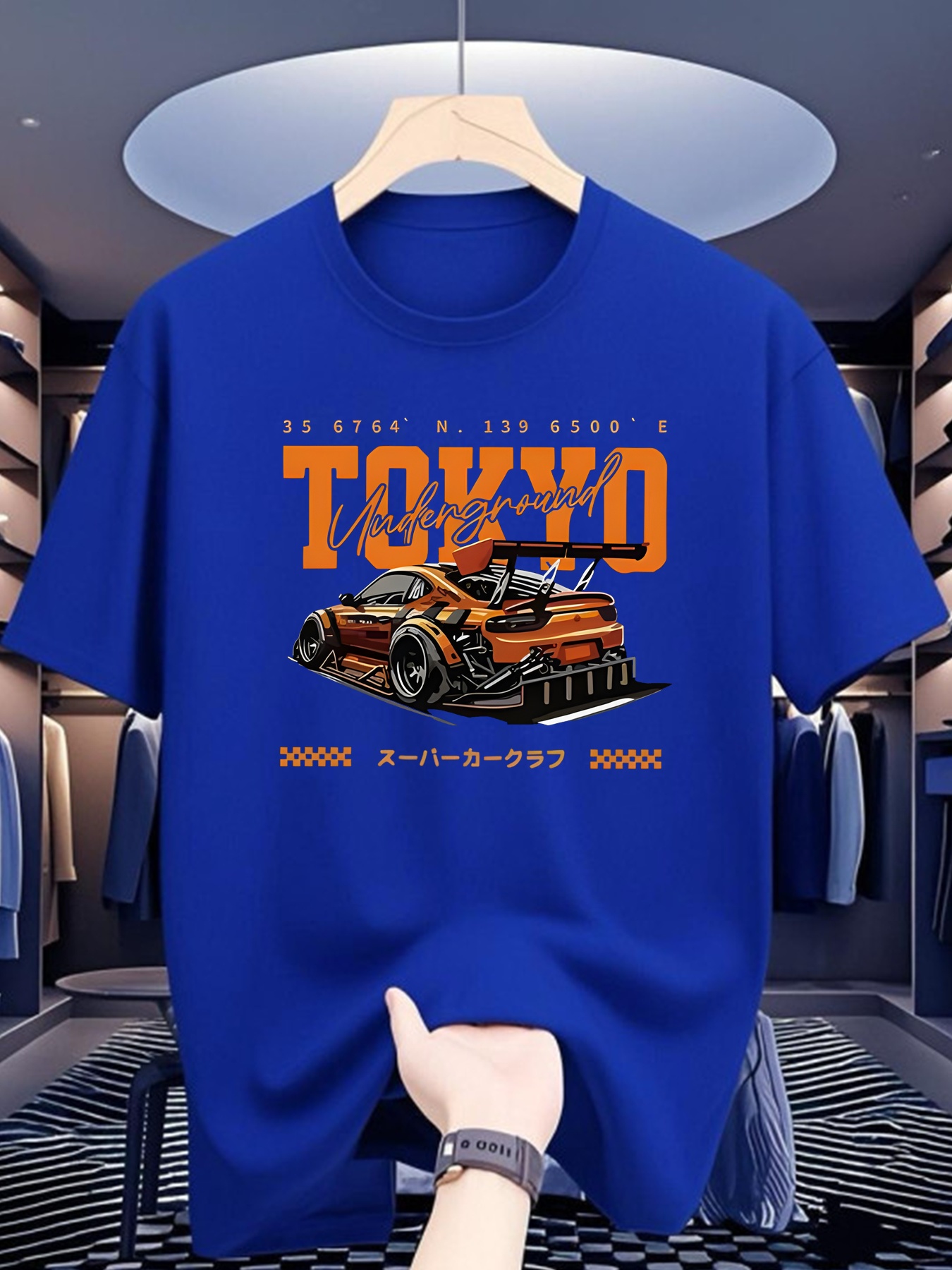 Men's Tokyo JDM Sports Car Gra - Street Fashion Tokyo のレビューと価格
