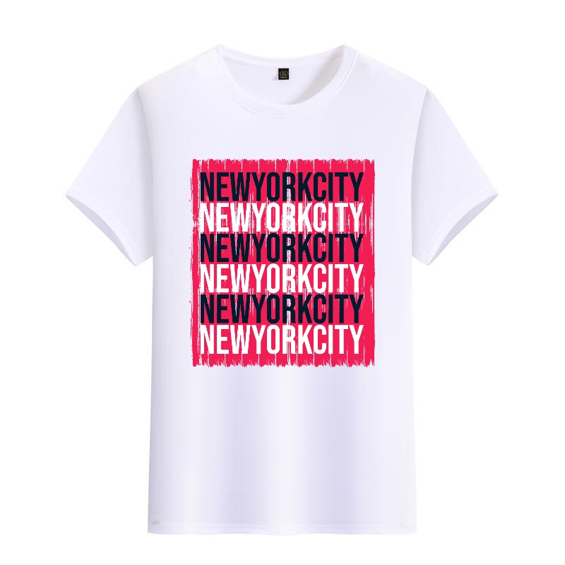 Men's Black Round-Neck Short-S - Street Fashion New York のレビューと価格