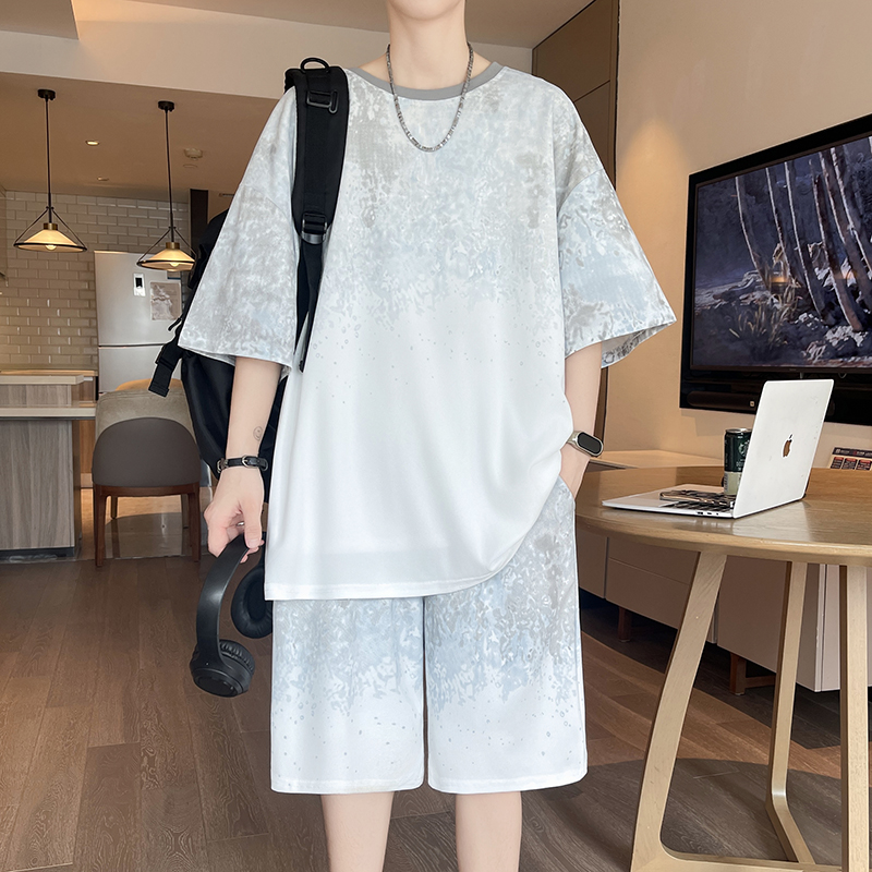 【Top 5-Point Pants】Men's T-Shi - Street Fashion China のレビューと価格