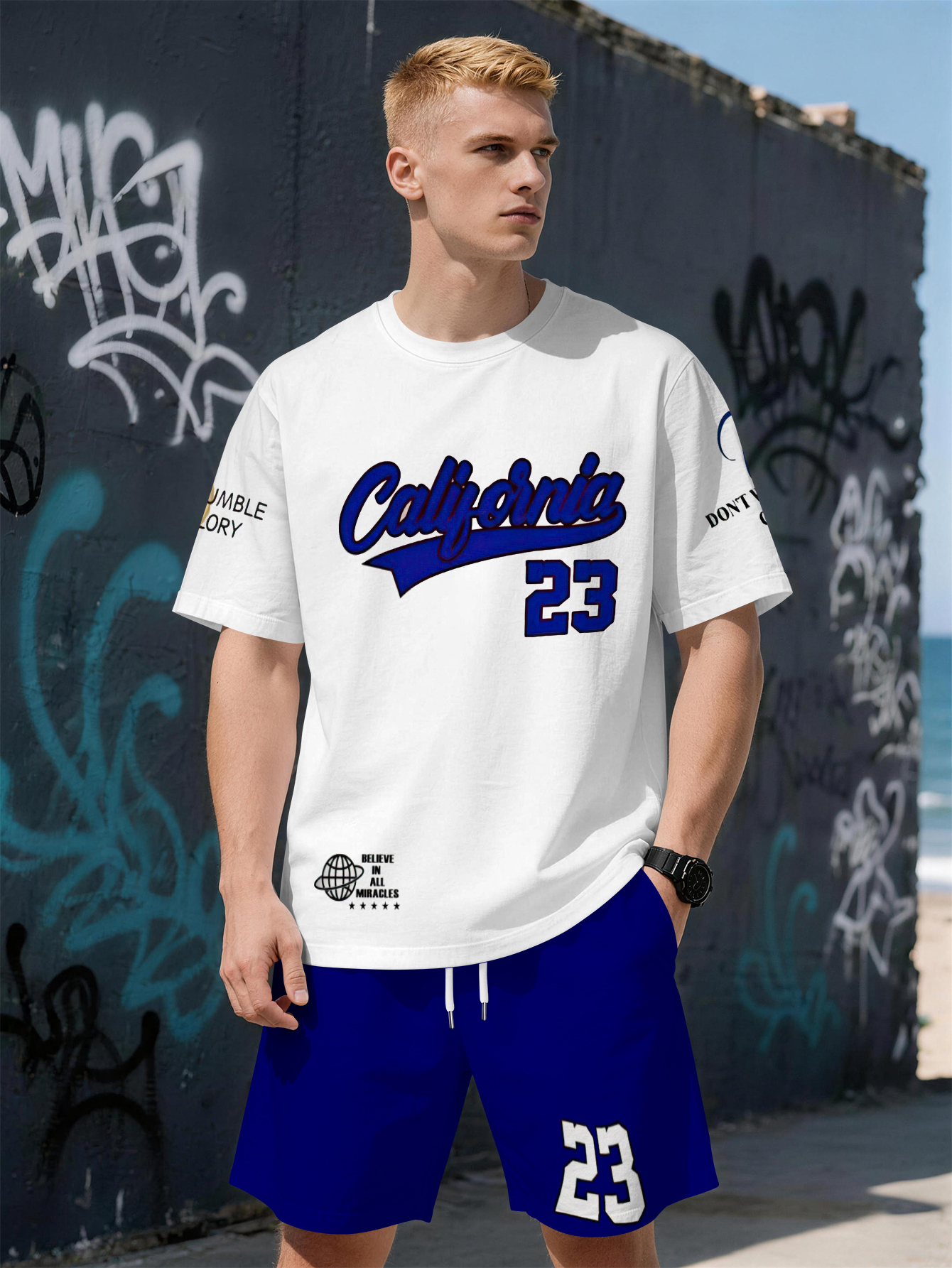 2026 Summer New Men's Short-Sl - Street Fashion Styles のレビューと価格