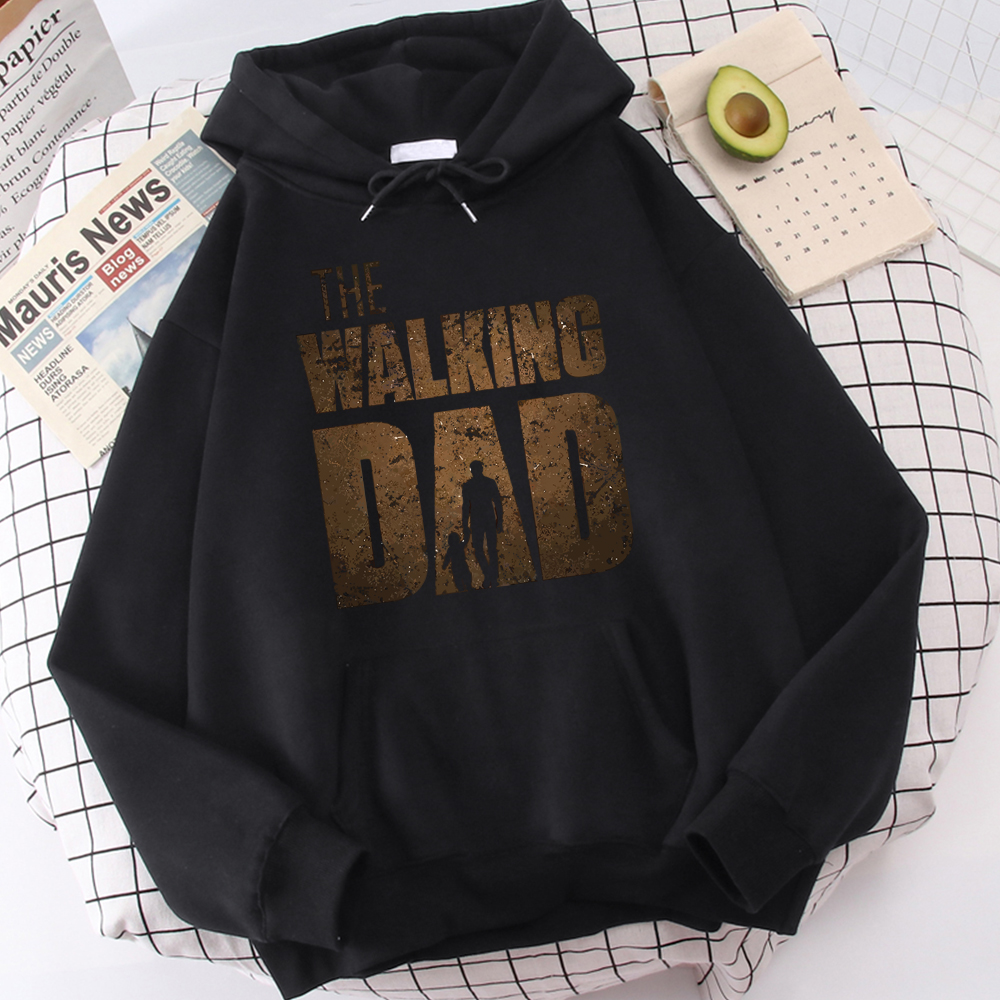 The Walking Dad Printing Men H - Oversized Crewneck Fleece のレビューと価格
