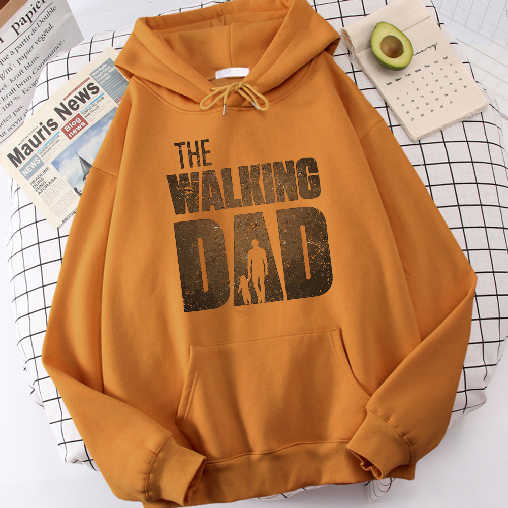 The Walking Dad Printing Men H - Oversized Crewneck Fleece のレビューと価格